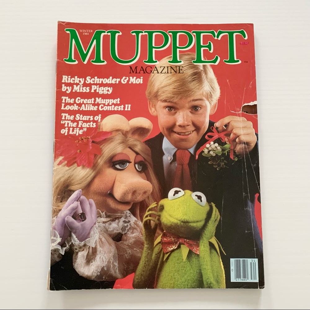 Muppet Magazine Winter 1984 Ricky Schroder and Moi by Miss Piggy